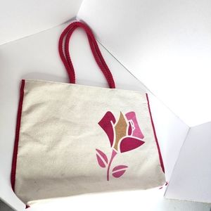 Lancome canvas tote bag